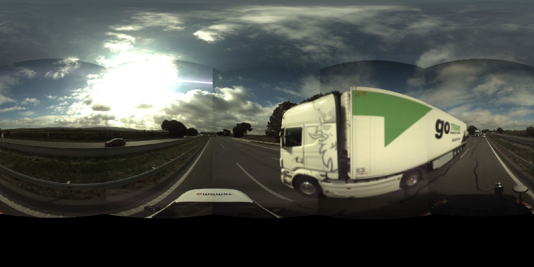 Panoramic image - source TomTom
