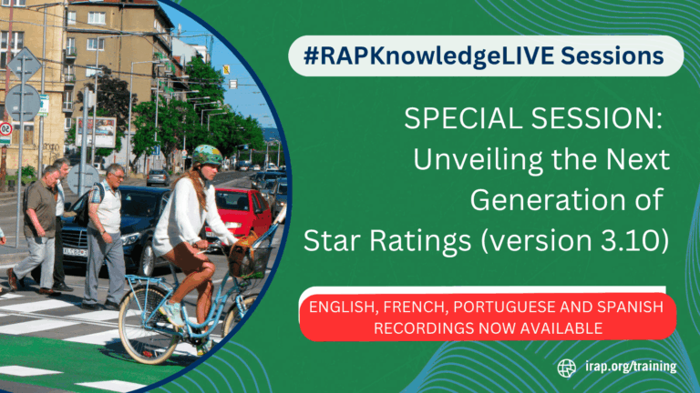 iRAP Star Rating Model Version 3.10: Global Insights and Multilingual Session Recordings