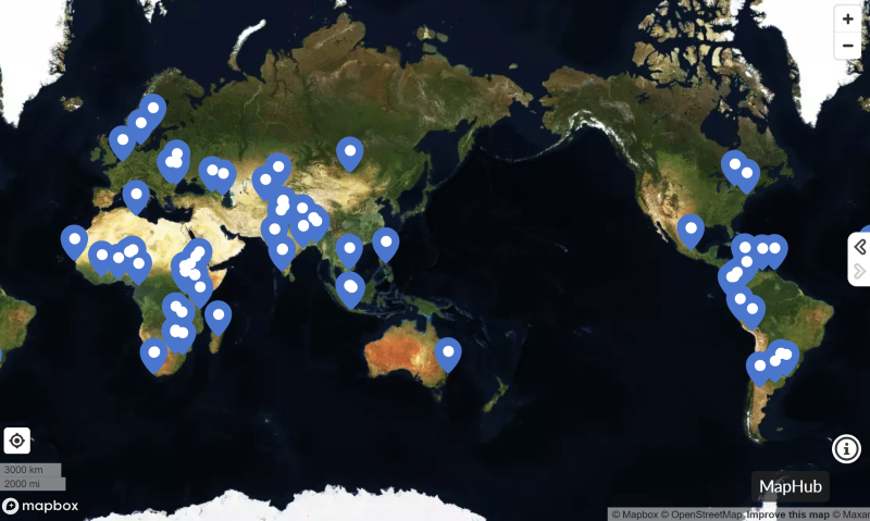 Snapshot map 800